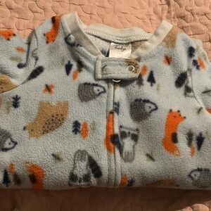 Mon Cheri Kids Pajamas - Blue and Orange